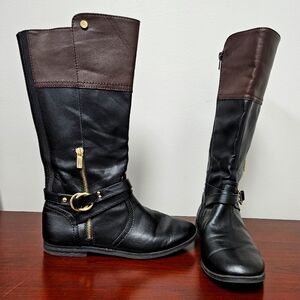 NINE WEST Black Mid Calf boots